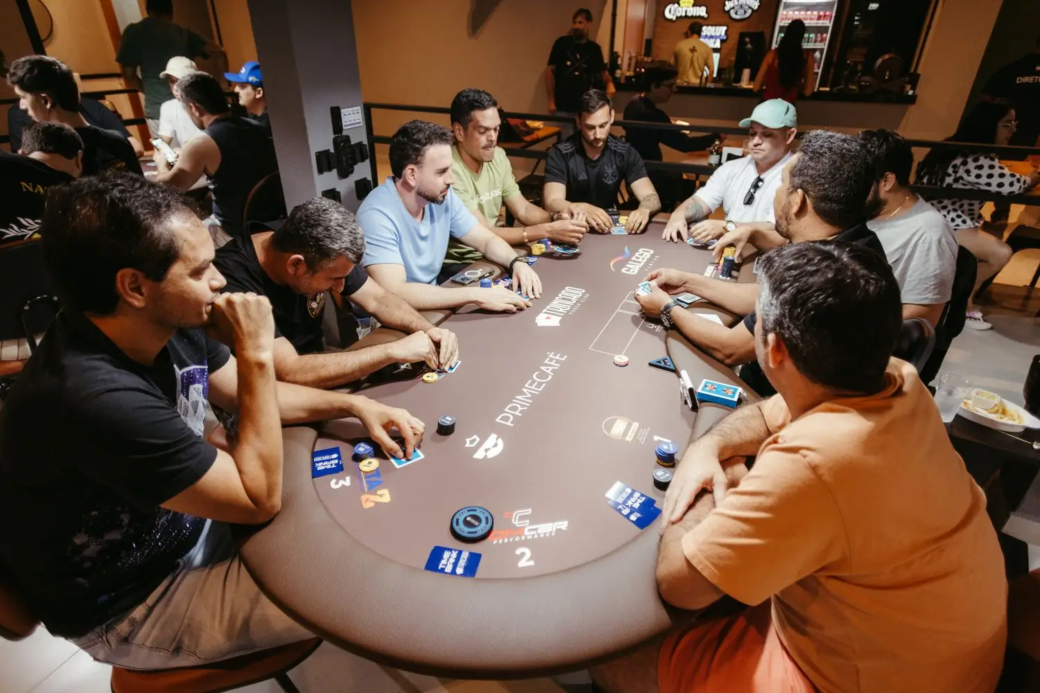 Final table atmosphere at Melbourne Open
